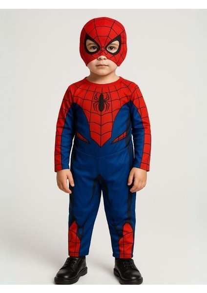 Erkek Çocuk Maskeli Spiderman Kostümü fiyatları