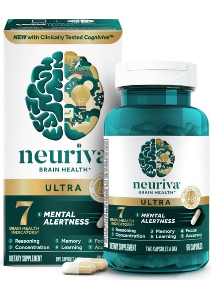 Brain Health Ultra – Zihinsel Performans ve Konsantrasyon Desteği 60 Kapsül
