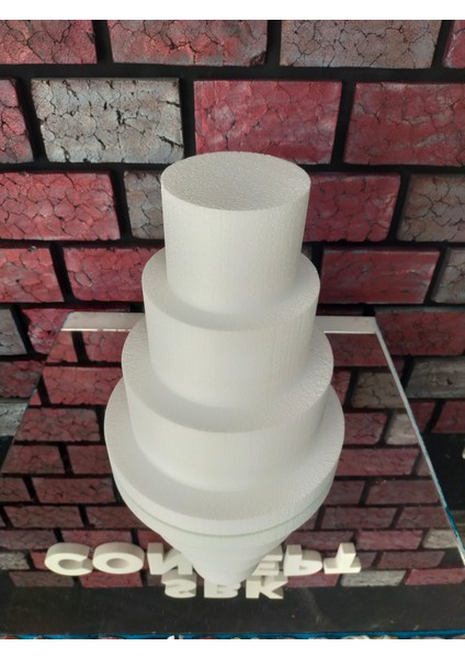 Strafor 4 Katlı Maket Pasta Köpüğü (Altlıklı) 30X3 24X10 18X10 13X10 fiyatları