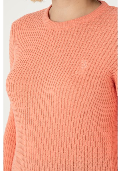 Kadın Somon Kazak /Triko 50288979-VR047