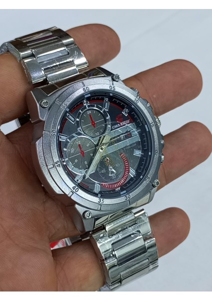 Çelik kordonlu, metalik kasa, takvim göstergeli, 2 yıl garantili, su geçirmez Erkek Kol Saati modelleri