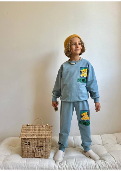 Baskılı Uzun Kollu Erkek Çocuk Alt Üst Takım fırsatları