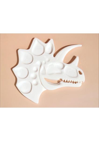 – Dinozor Kafası Şekilli Boya Paleti | 3D Baskı, Pla Sağlıklı Malzeme fırsatları