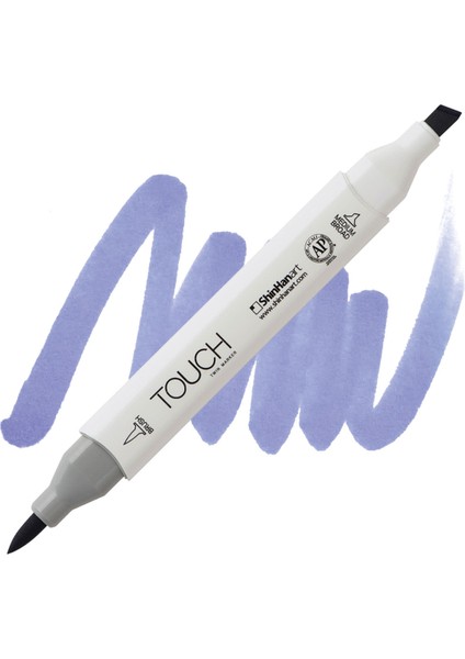 Touch Twin Brush Marker PB273 Blue Berry