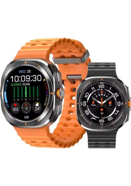 S7 Ultra Çift Kordon Akıllı Saat