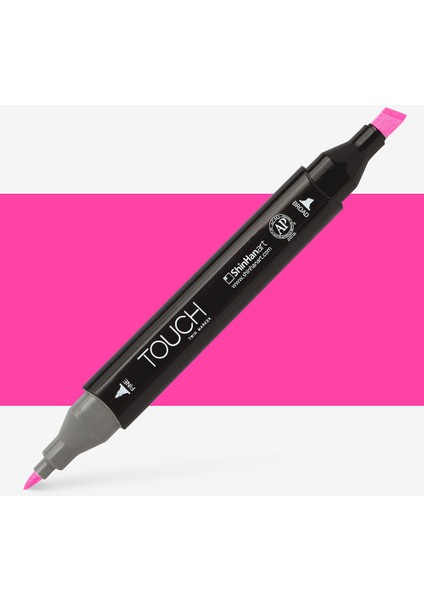 Touch Twin Brush Marker F126 Fluorescent Pink