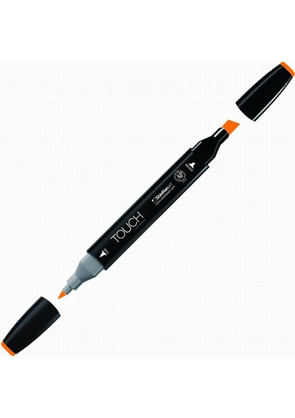 Touch Twin Brush Marker F122 Fluorescent Orange