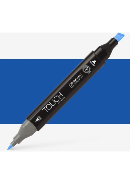 Touch Twin Brush Marker PB71 Cobalt Blue