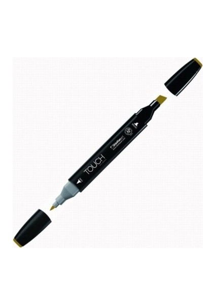 Touch Twin Brush Marker BR100 Walnut