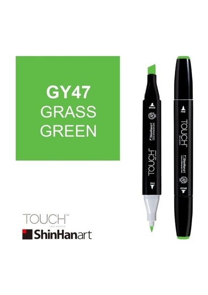 Touch Twin Brush Marker GY47 Grass Green