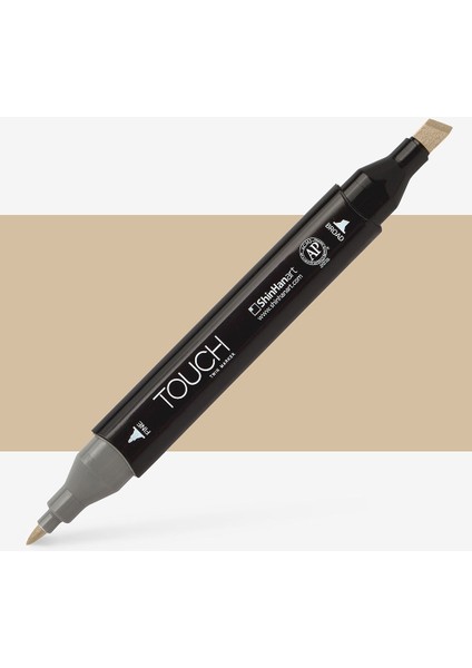 Touch Twin Brush Marker BR115 Flax