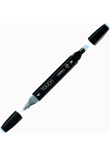 Touch Twin Brush Marker PB185 Pale Blue Light