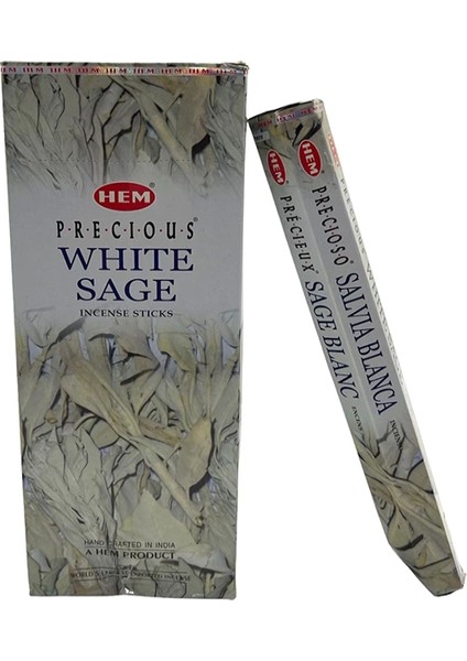 Hem Precious White Sage Aromalı Çubuk Tütsü