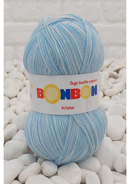 Bonbon Lif Ipi COLOR:99419 Kırçıllı Açık MAVİ-100GR-2 Adet