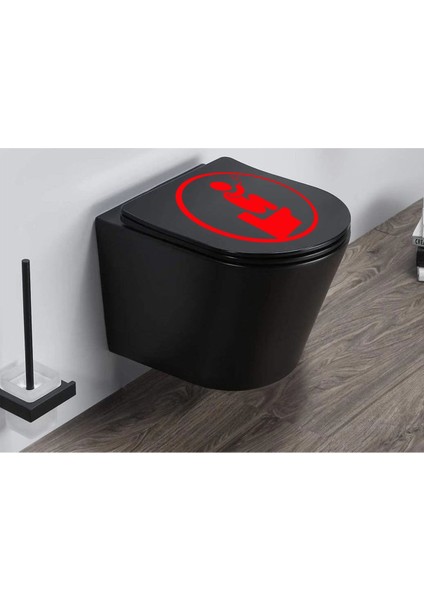 GMWAX Özel Yeni Sticker Ev-Banyo Özel Yeni Sticker-Klazöt Kapağı Özel Yeni Sticker