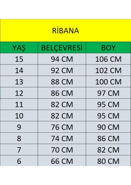 Erkek Ribana Bel Canvas Okul Pantolonu (Bir Büyük Beden Alınması Tavsiye Edilir) indirimleri