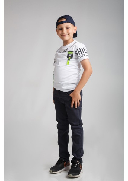 Erkek Çocuk Pantolon Lastikli Beli Konforlu %100 Pamuk 11 Yaş Bilek Boy fiyatları