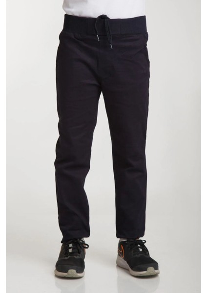 Ribanalı Erkek Okul Pantolonu Tam Lastikli Ilkokul-Ortaokul fiyatları