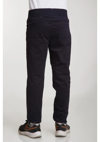 Ribanalı Erkek Okul Pantolonu Tam Lastikli Ilkokul-Ortaokul modelleri