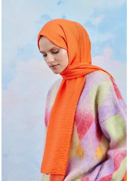 Orange Emproyal Tensel Karla Şal fırsatları
