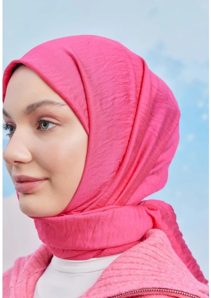 Fuşya Emproyal Tensel Karla Şal fiyatları