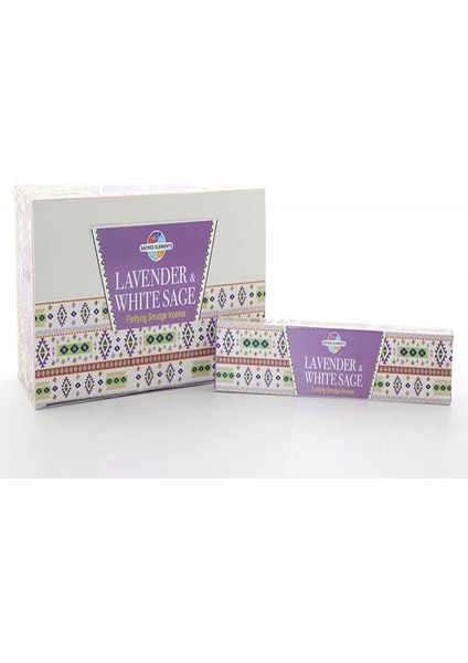 Hem Sacred Elements Lavender White Sage Masala Aromalı Çubuk Tütsü