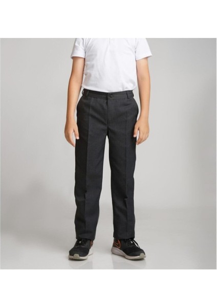 Beli Lastikli Kumaş Okul Pantolonu