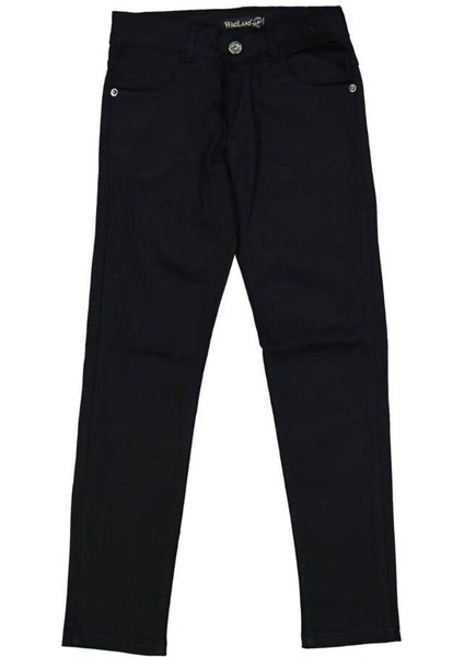 Erkek 7/11 Yaş Keten Okul Pantalonu