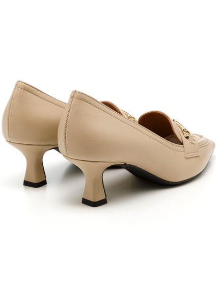 Kadın Topuklu/ Stiletto 64N0 Frau Nappa Alpaca(Beige) fırsatları