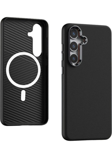 Galaxy S24 Plus Uyumlu PC09 Elegance Deri Telefon Kılıfı – Premium Şık Tasarım, Darbe Koruması & Dayanıklı Kapak