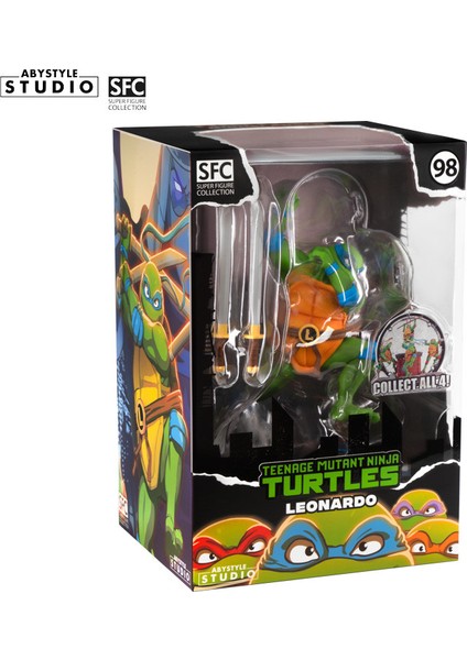 Tmnt - Figür "leonardo" - Ninja Kaplumbağa - ABYFIG097