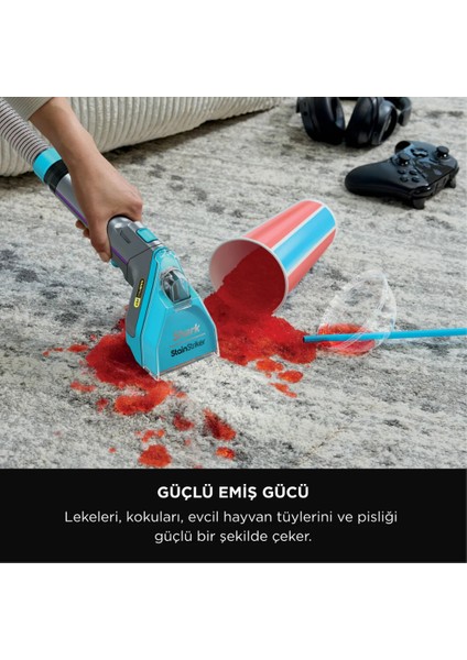 Stainstriker Hairpro - Pet Başlıklı, Koltuk Yıkama Makinesi PX250EUT Stainstriker modelleri