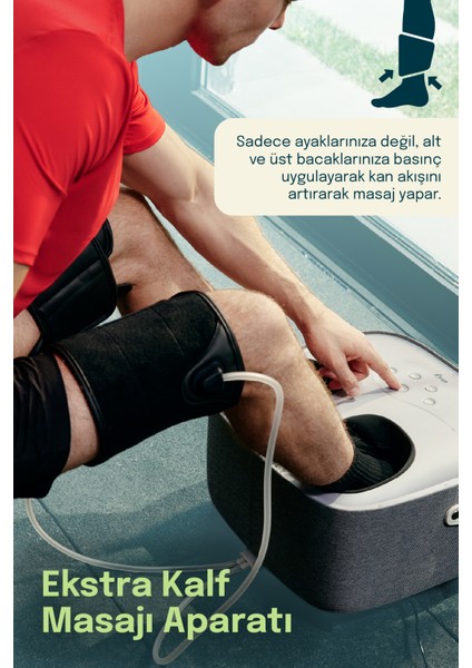 Fakir Rhythm Sole Ayak Masaj Aleti–Isıtmalı,Titreşim,Dekoratif Puf,Yıkanabilir Kılıf