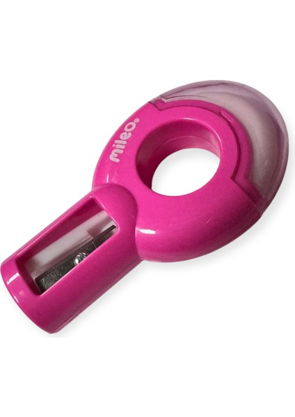 Mileo Happy Loops Kalemtraş, Silgili, 4 Farklı Renk Seçeneği