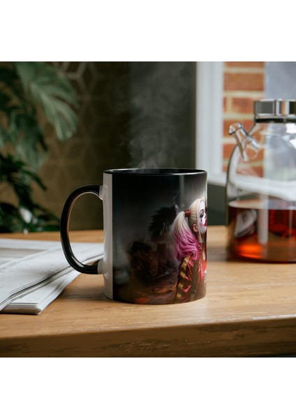 Joker ve Harley Kupa Bardak Baskısı