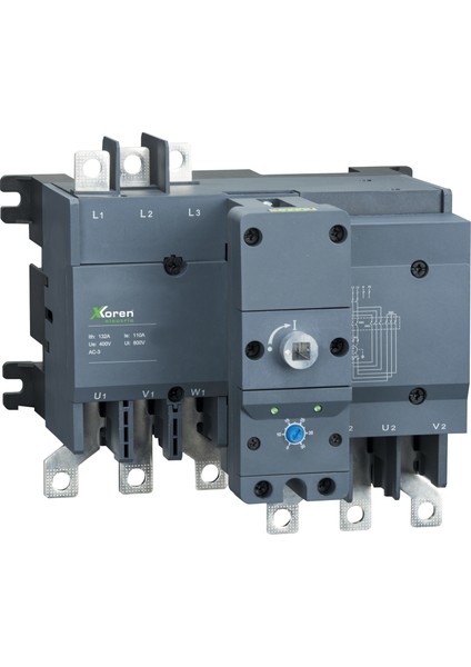 3p Y Serisi Ac Tip 220V 90KW 110 Kasa 120A Yıldız-Üçgen Yol Verici