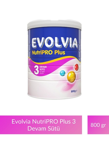 Evolvia Nutripro Plus 3 Devam Sütü 800 gr