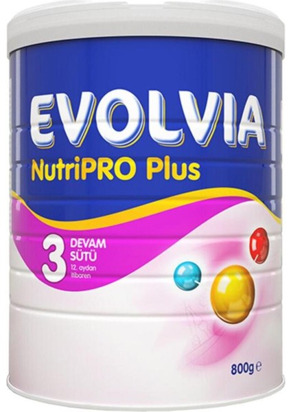 Asfstore Evolvia Nutripro Plus 3 Devam Sütü 800 gr
