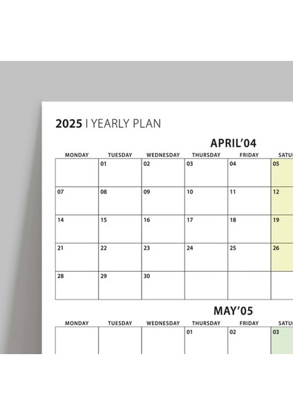 Üç Aylık Planlayıcı 2026 Duvar Takvimi, Nisan - Haziran 2026, 90 Günlük Planlama, Yılın Ikinci Çeyreği Takvimi - 70X100CM fırsatları
