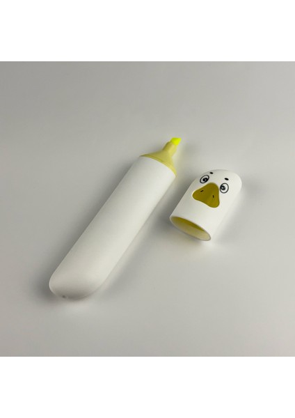 Sevimli Hayvan Figürlü 5'li Fosforlu Kalem Seti, Renkli Highlighter Kalemler, Mikro Sevimli Karakter Kapaklı Fosforlu Kalem Çeşitleri, indirimleri