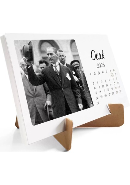2026 Atatürk Takvimi, Atatürk Masa Takvimi, 2026 Takvim