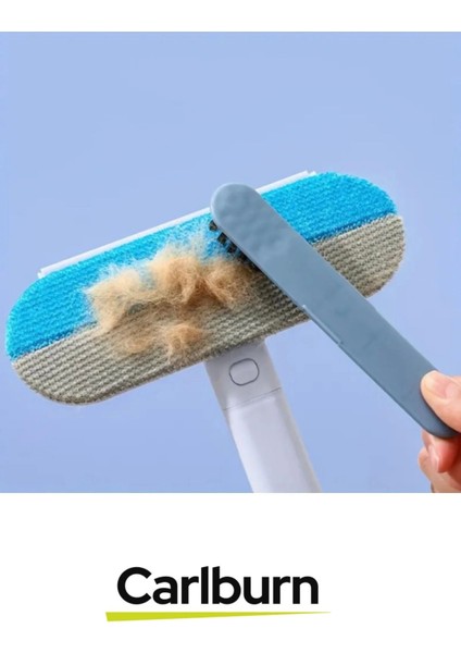 Özel Üretim Çift Taraflı Kaymaz Uzun Ergonomik Saplı Evcil Hayvan Kedi Köpek Tüy Temizleme Fırçası fırsatları