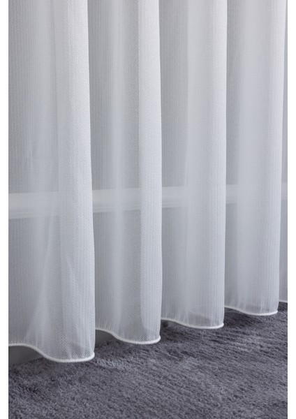 Lorav Ekru 1/2,5 Normal Pileli Ütü Istemez Kırışmaz Yeni Sezon Salon Oda Tül Perdesi fırsatları