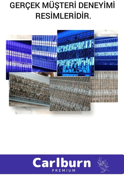 Premium Yükseltmiş Güç Çift Florasan Elektrikli Uv Zincirli Askılı Sinek Sivrisinek Öldürücü 220V modelleri