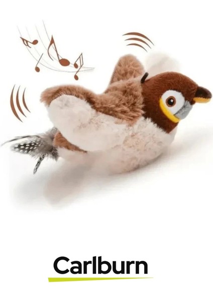 Premium Avcılık Içgüdüsünü Ortaya Çıkaran Kanat Çırpan Sesli USB Şarjlı Peluş Uçan Kuş Oyuncak fiyatları