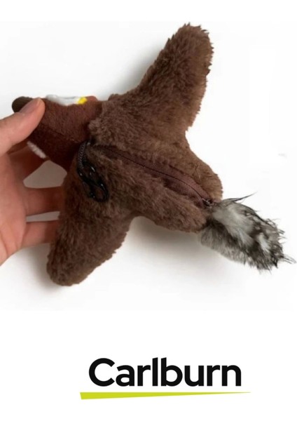 Premium Avcılık Içgüdüsünü Ortaya Çıkaran Kanat Çırpan Sesli USB Şarjlı Peluş Uçan Kuş Oyuncak fırsatları