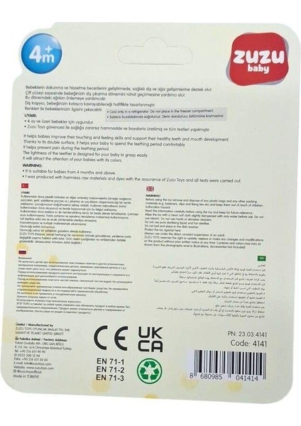 Baby 4141 Sulu Diş Kaşıyıcı 4m+ fiyatları