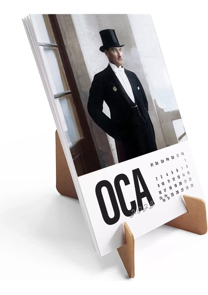 2026 Atatürk Takvimi, Renkli Atatürk Fotoğraflı Takvim, 2026 Takvim, 2026 Masa Takvimi