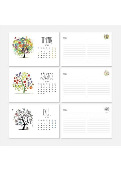 Mevsim Ağaç Takvim 2026 Masa Takvimi indirimleri