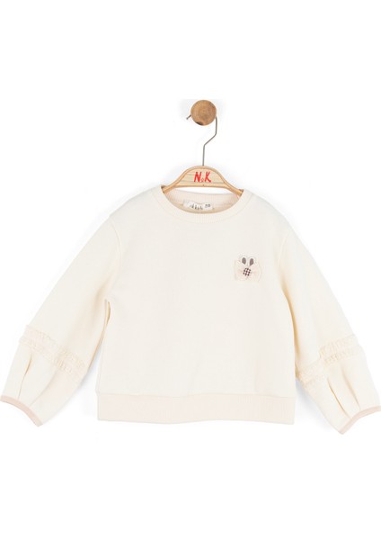 Kız Çocuk Sweatşirt 1-4 Yaş 39603